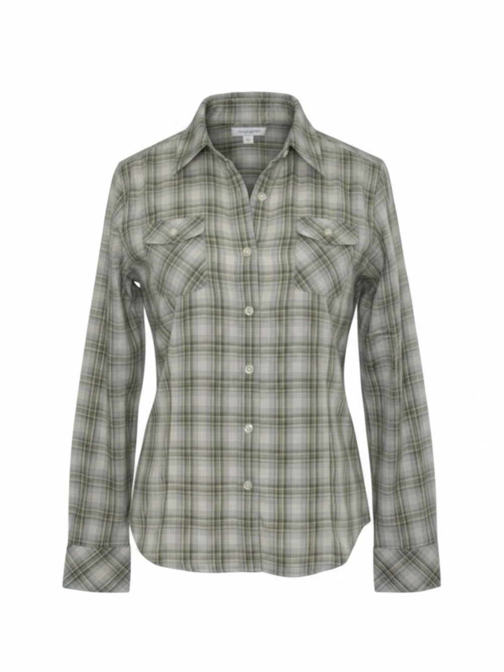 The North Face Plaid Shirt S 2008 Y2K Gorpcore Floral Embroidered Western